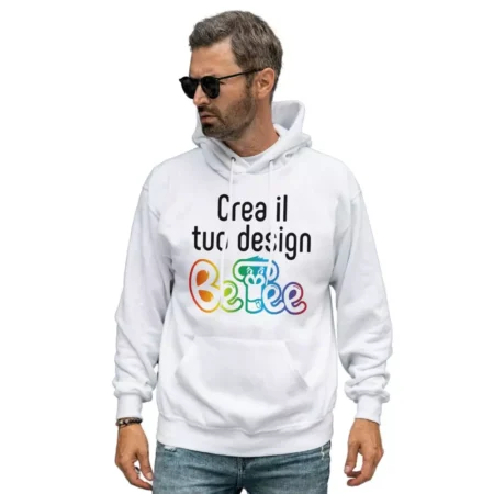 felpa uomo con cappuccio