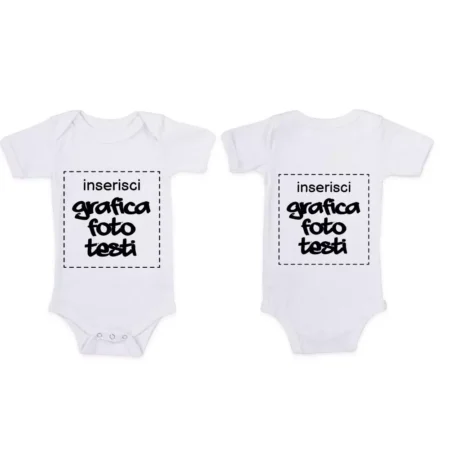 body bambino personalizzato