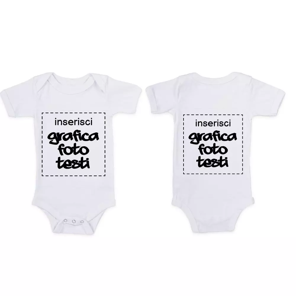 body bambino personalizzato