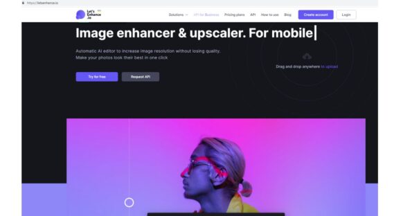 Let's enhancer home page