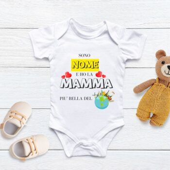 body bambino personalizzato con nome