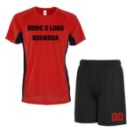 indossato-fronte-divisa-da-calcio-arancione-fluo-personalizzata