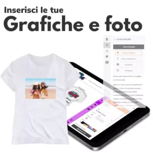 crea abbigliamento online con grafiche e foto