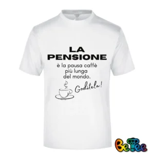 magliette personalizzate per la pensione 