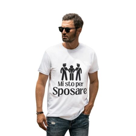 T-shirt Addio al Celibato per lo sposo