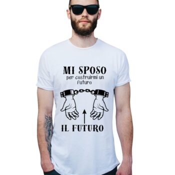 Maglietta per addio al celibato per lo sposo