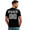Maglietta personalizzata con nome e numero o scritta e numero da uomo