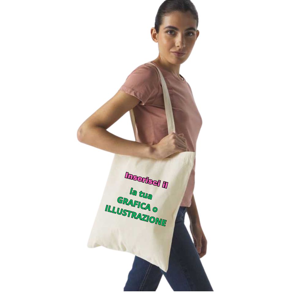 tote bag personalizzata con la tua grafica