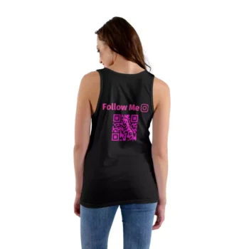 canotta personalizzata con qr code