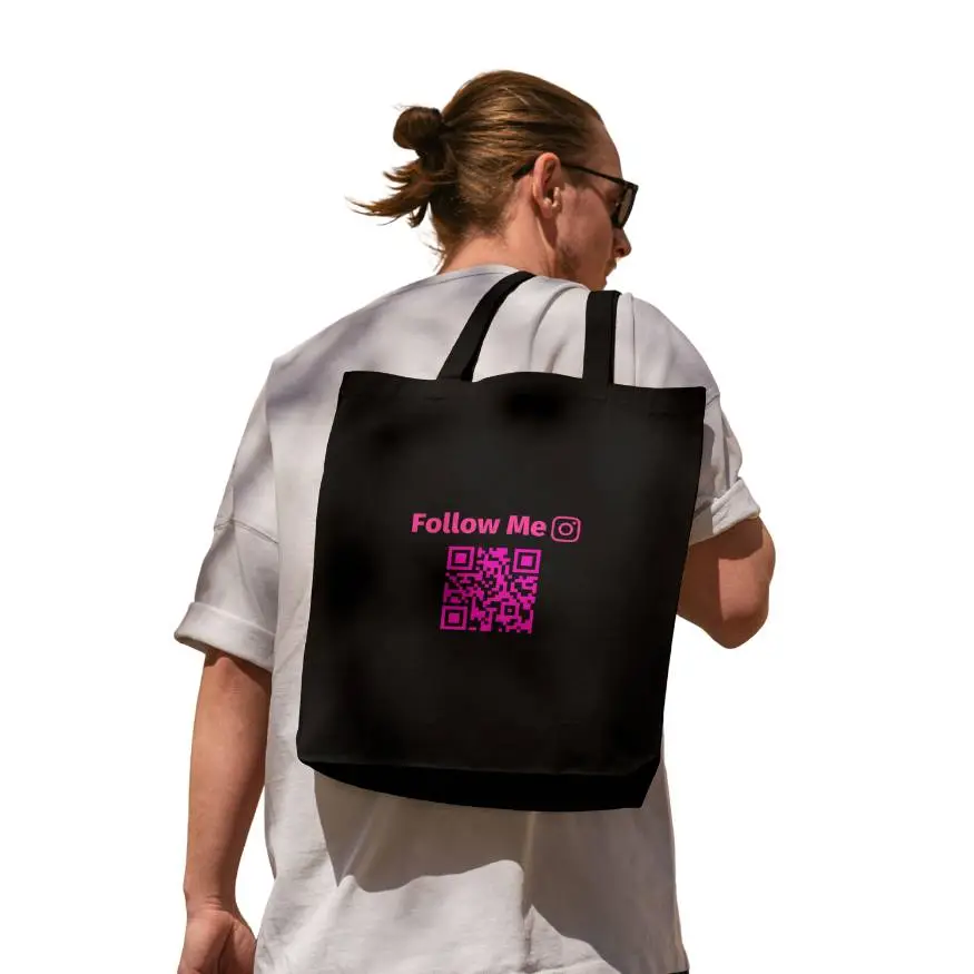 shopper personalizzata con qrcode