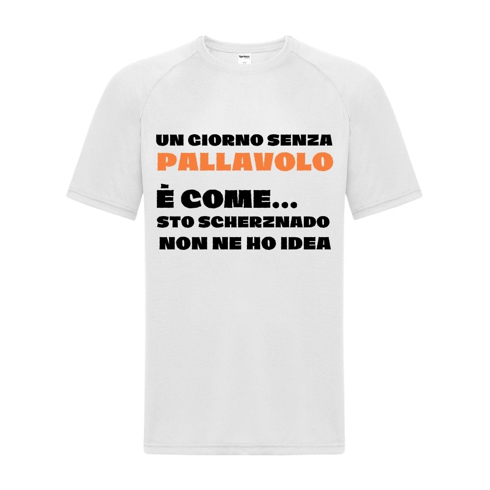maglietta-bianca-divertente-un-giorno-senza-pallavolo