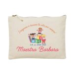 Pochette regalo per la maestra personalizzata