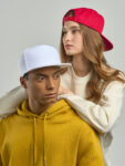 Cappellino Snapback 5 Pannelli White Label per Brand