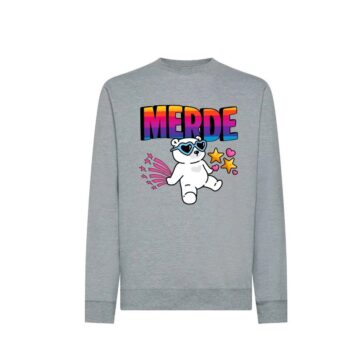 Felpa “Merde” – Teddy Edition