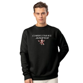 Cerchi la felpa di Natale perfetta? Scopri il nostro Christmas Jumper nero con Babbo Natale. Calda, comoda e ironica. Acquista ora il regalo natalizio ideale!